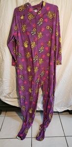 Adult footed pajamas